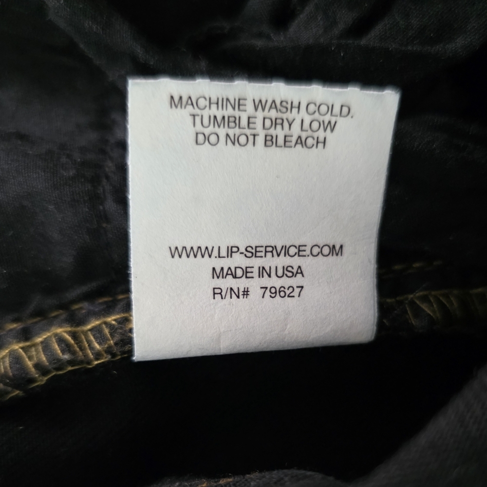 Lip Service Black Rockaway Straight Leg Jeans - Picture 11 of 11